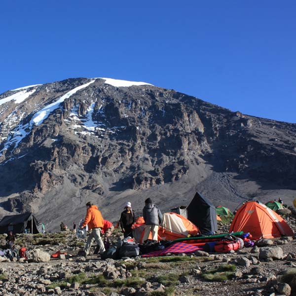 Machame route